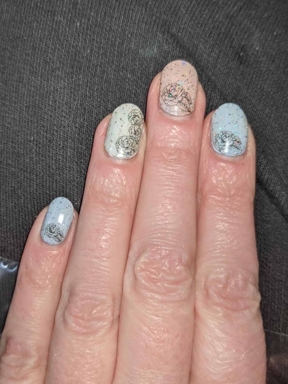 *Retired* Color Street: Anything Rose | Floral Romantic Flower Spring Clear - Picture 14 of 15